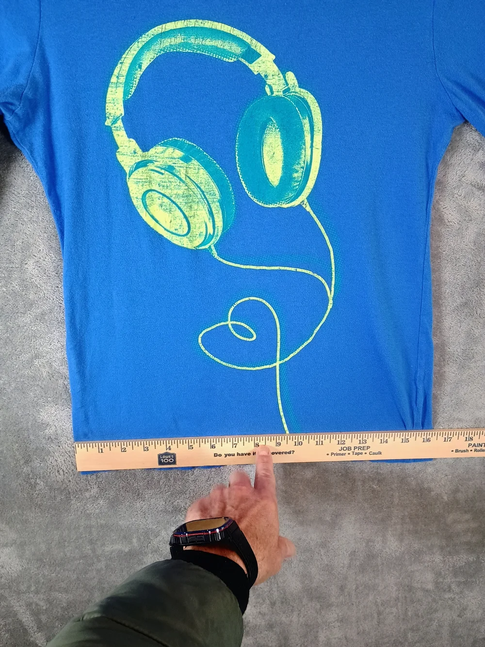 Old Navy Blue Graphic Crewneck Tee 14/16